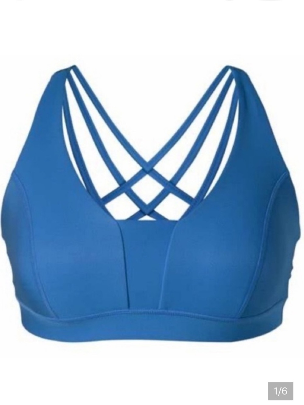 Karma Yoga Tessa Blue Sports Bra